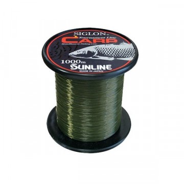 Леска Sunline Siglon Carp 1000m (M.GRN) 5.0/0.380mm, 9.5kg Matte Green