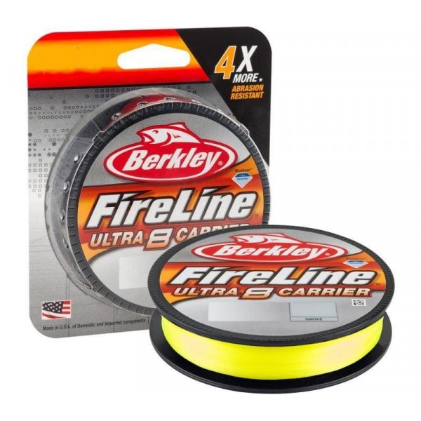 Плетенка Berkley FireLine Ultra 8 150M 0.12 FLAME GREEN