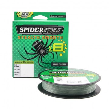 Шнур плетенный Spiderwire Stealth Smooth 8 0.15mm 150M 16.5kg Moss Green