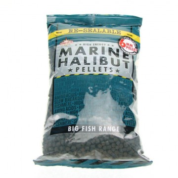 Пеллетс Dynamite Baits Pellet Marine Halibut 900гр 6мм