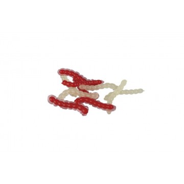 Насадка искуственная Prologic ArtBait Crustacean Floating Bloodworm Red & Glow 32шт 