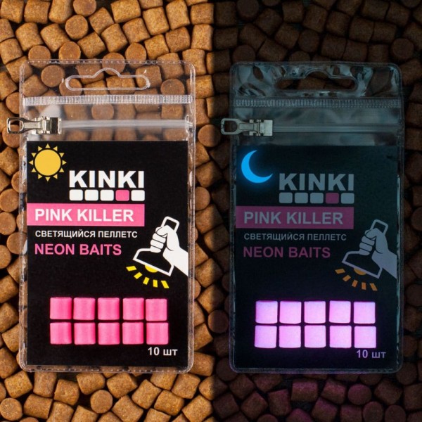 Приманка рыболовная Kinki Baits Neon Pink Killer