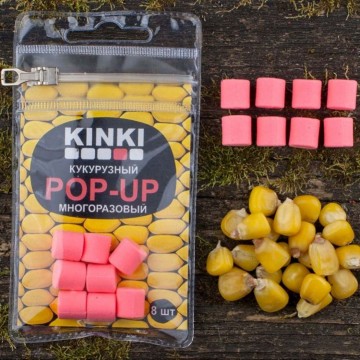 Приманка рыболовная Kinki Baits Кукурузный Pop Up Red