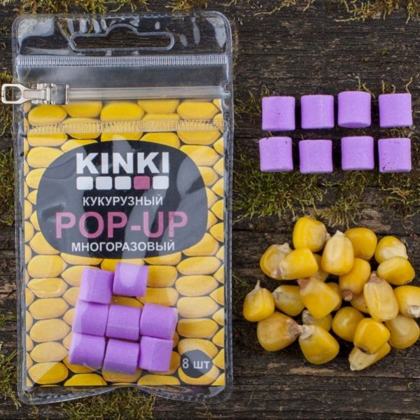 Приманка рыболовная Kinki Baits Кукурузный Pop Up Purple