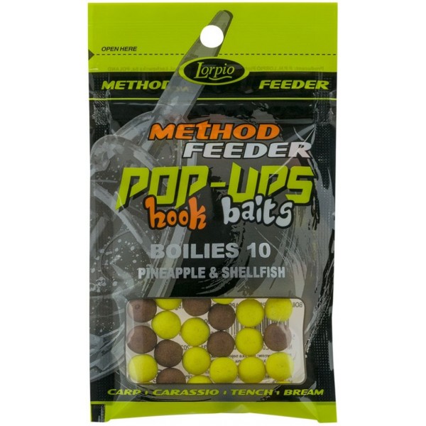 Бойлы плавающие Lorpio HOOK BAITS POP-UPS BOILIES BUBBLEGUM (Баблгам) 10mm