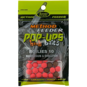 Бойлы плавающие Lorpio HOOK BAITS POP-UPS BOILIES BUBBLEGUM (Баблгам) 10mm