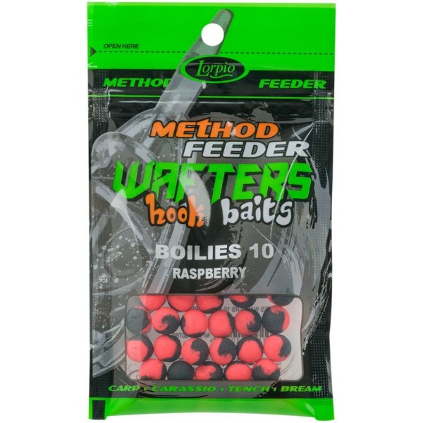 Бойлы Lorpio HOOK BAITS WAFTERS BOILIES RASBERRY (Малина) 10mm