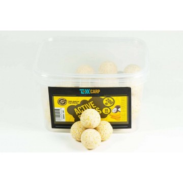 Бойлы насадочные TEXX Carp Active Boilies 20mm, Coco & Banana, 200 gr