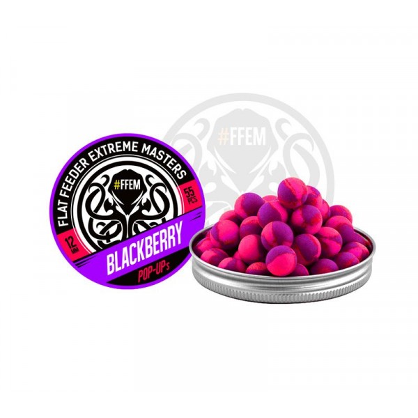 Бойлы плавающие FFEM Pop-Up Blackberry Plum 12mm 55шт.