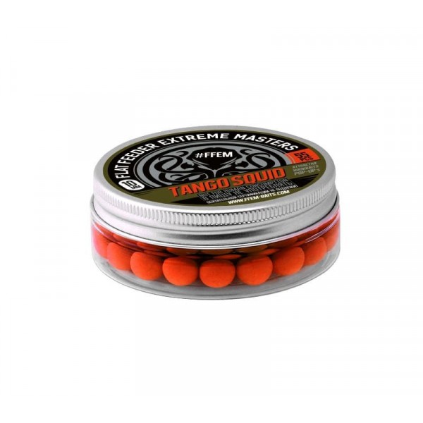 Бойлы плавающие FFEM Pop-Up Tango Squid 10mm orange 55шт.