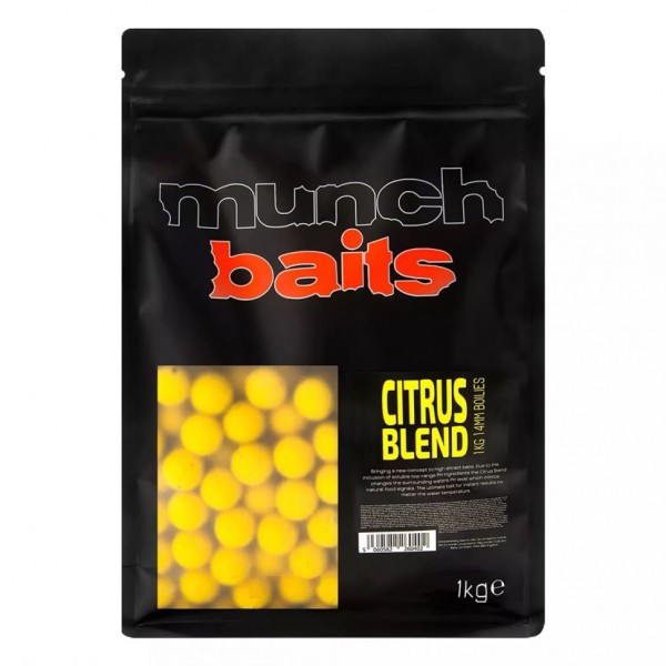 Бойлы Munch Baits Citrus Blend Boilies 14mm 1kg