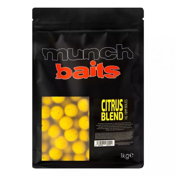 Бойлы Munch Baits Citrus Blend Boilies 18mm 1kg