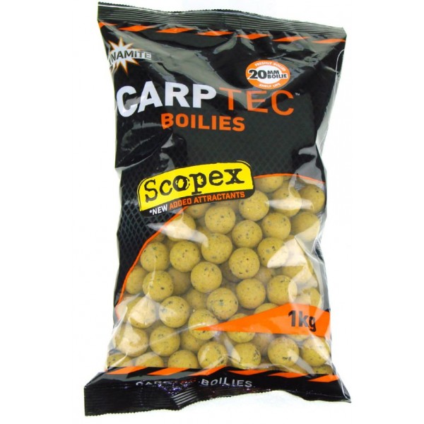 Бойлы тонущие Dynamite Baits CarpTec 1кг. 20мм Scopex
