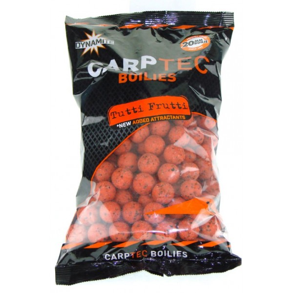 Бойлы тонущие Dynamite Baits CarpTec 1кг. 20мм Tutti Frutti