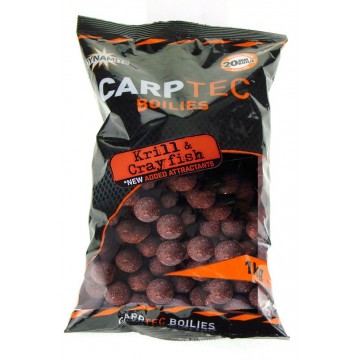 Бойлы тонущие Dynamite Baits CarpTec 1кг. 20мм Krill & Crayfish