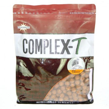 Бойлы тонущие DYNAMITE BAITS Premium CompleX-T 15мм. 1кг.