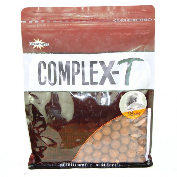 Бойлы тонущие DYNAMITE BAITS Premium CompleX-T 18мм. 1кг.