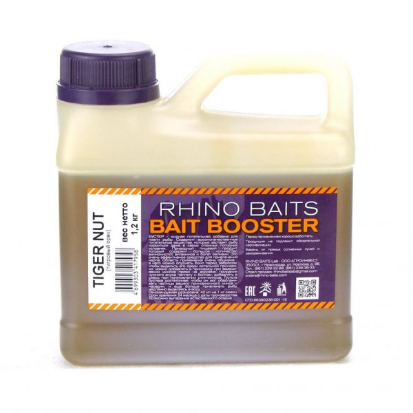 Жидкое питание Rhino Baits Bait Booster Liquid Food Tiger nut (тигровый орех), 1,2л