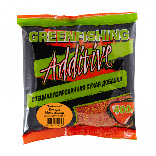 Сухарь Greenfishing Микс Колор Pastoncino