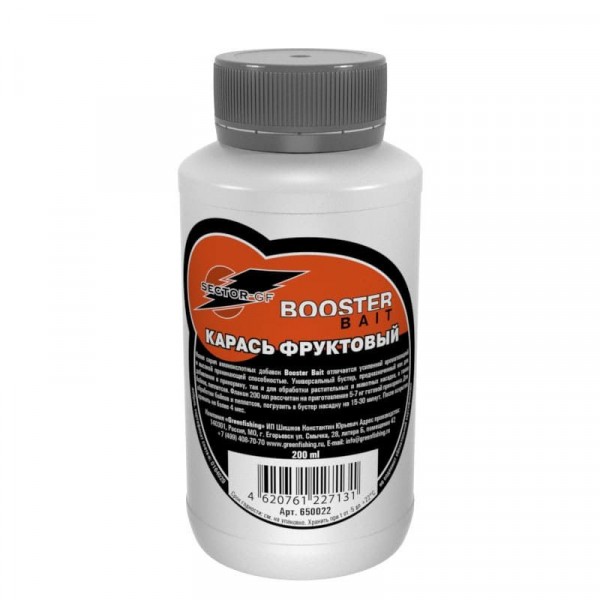 Booster Bait GreenFishing Карась Фруктовый 200 мл