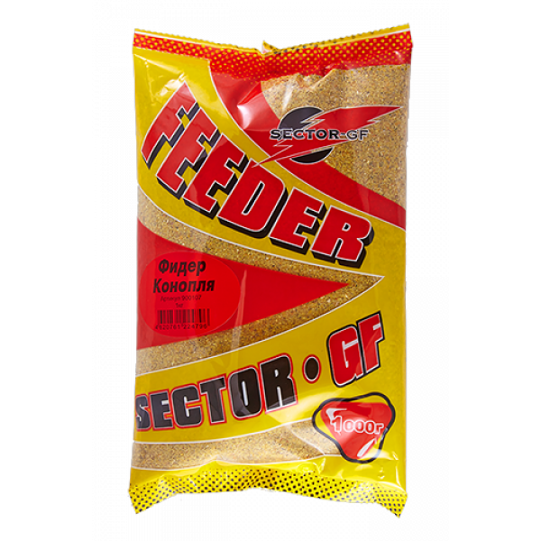 Прикормка GreenFishing СЕКТОР Фидер Ваниль
