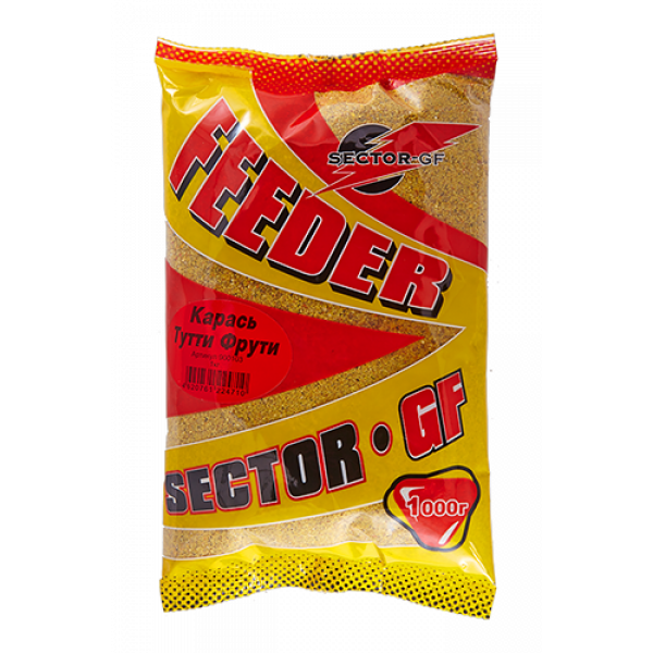 Прикормка GreenFishing СЕКТОР Фидер Ваниль