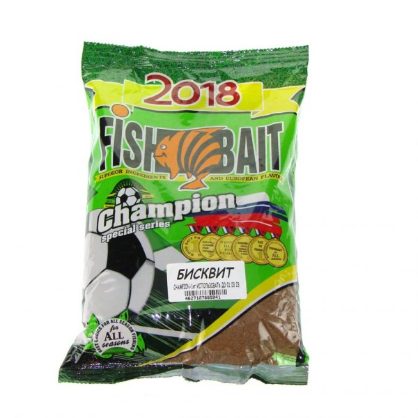 Прикормка Fish Bait Champion 1кг Бисквит