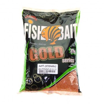 Прикормка Fish Bait Gold 1кг Карп Клубника