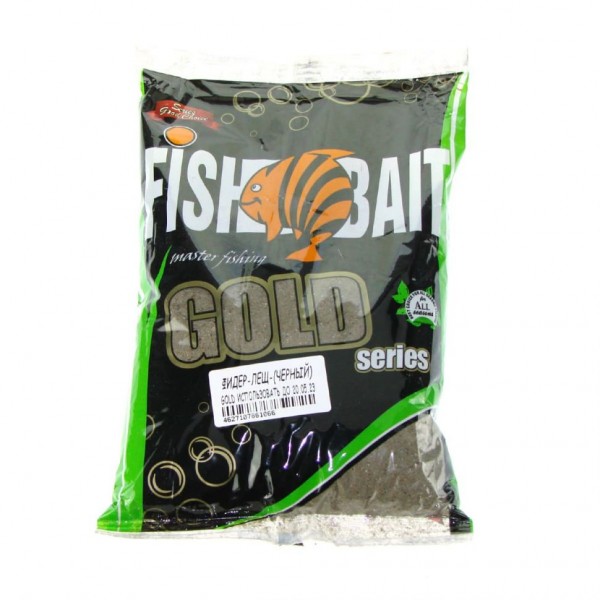 Прикормка Fish Bait Gold 1кг Фидер Лещ черный