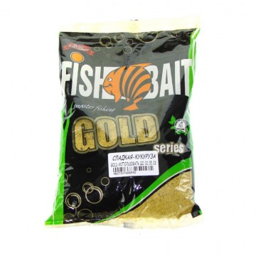 Прикормка Fish Bait Gold 1кг Сладкая кукуруза