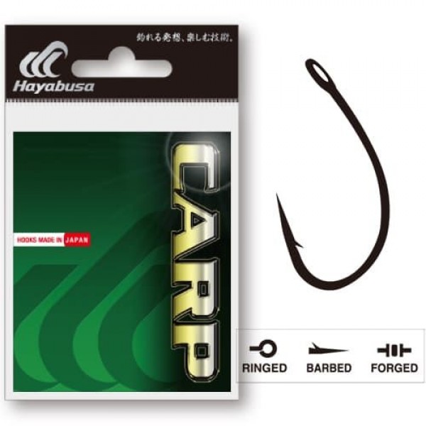 Крючки карповые Hayabusa L-1 NRB 8 10pcs