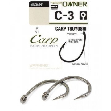 Крючок карповый Owner 53263 С-3 № 8 (8шт.) CARP