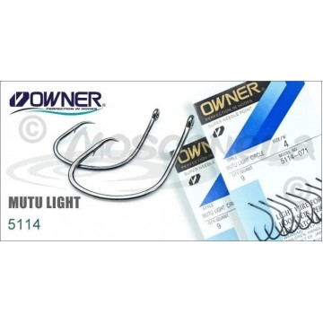 Крючок OWNER 5114 Mutu Light BC №10 (11шт.)