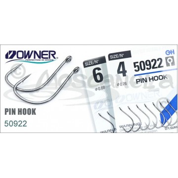 Крючки Owner 50922 Pin Hook №14 (12шт.)