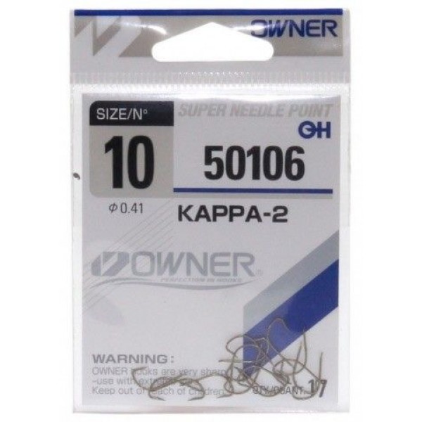Крючок OWNER №50106 №10 (17шт.)