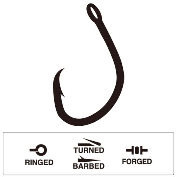 Крючки на сома Hayabusa Magnum Circle H.MAG188 BN 4/0 3pcs