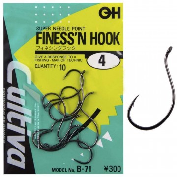 Крючок Owner Cultiva Finess'n Hook B-71 8, 10 pcs