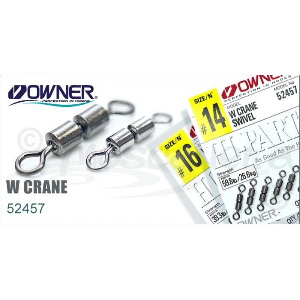 Вертлюг двойной Owner Crane Swivel 52457 22, 12pcs