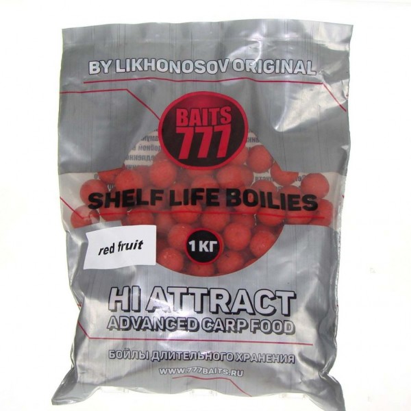 Бойлы 777 Baits 20мм 1кг Red Fruit