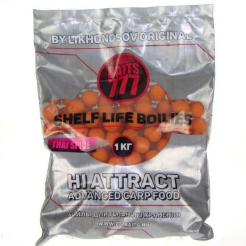 Бойлы 777 Baits 20мм 1кг Thai Spice