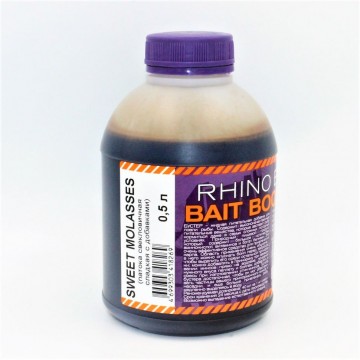 Rhino Baits Sweet Molasses (патока свекловичная сладкая с добавками), банка 0,5 литра 