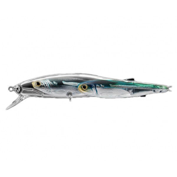 Воблер Koppers Glass Minnow Jerkbait GFB110S953 (11,0см, 14гр, сусп., загл.1-2м), цвет 953 Silver/B