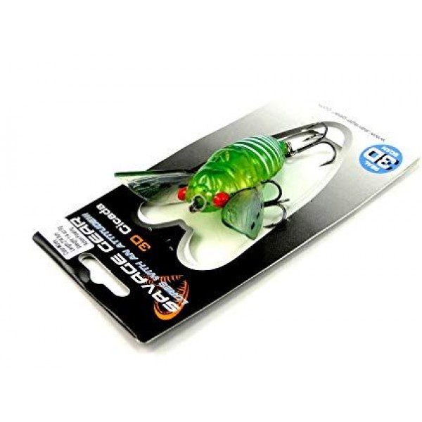 Приманка поверхностная Savage Gear 3D Cicada 3.3cm 3.5g F Brown