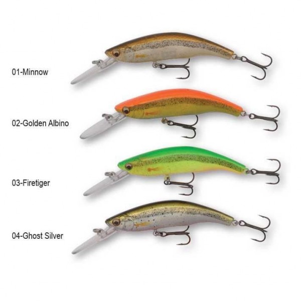 Воблер Savage Gear 3D Minnow Diver 9.5cm 19g F 03-Firetiger