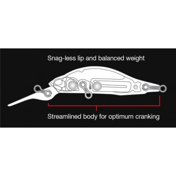 Воблер DUO Realis Rozante Shad 57MR Suspending, Color CCC3237