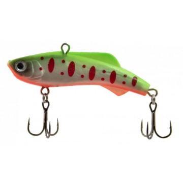 Виб ECOPRO Phantom 70мм 26г 023 Broken Lime Виб ECOPRO Phantom 70мм 26г 023 Broken Lime