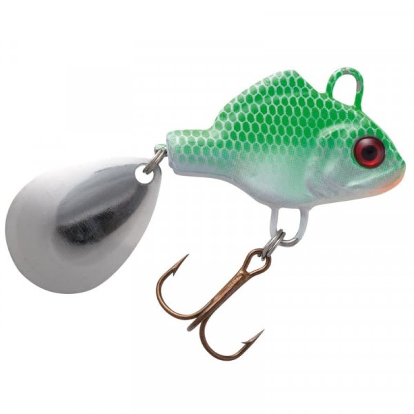 Блесна DAM FZ KICK-S SPINNER GREEN 14G