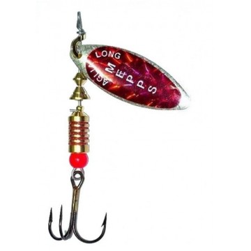 Блесна Mepps AGLIA LONG №2 REDBO Silver 7г