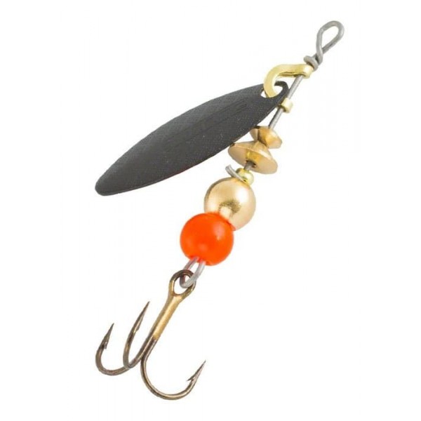 Блесна Mepps AGLIA LONG №0 Black 2,5гр.