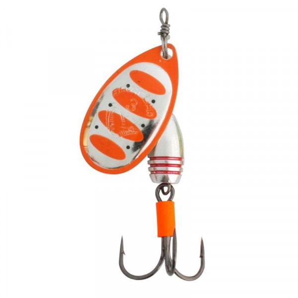 Блесна Savage Gear Rotex Spinner №5 14g 04-Fluo Orange Silver